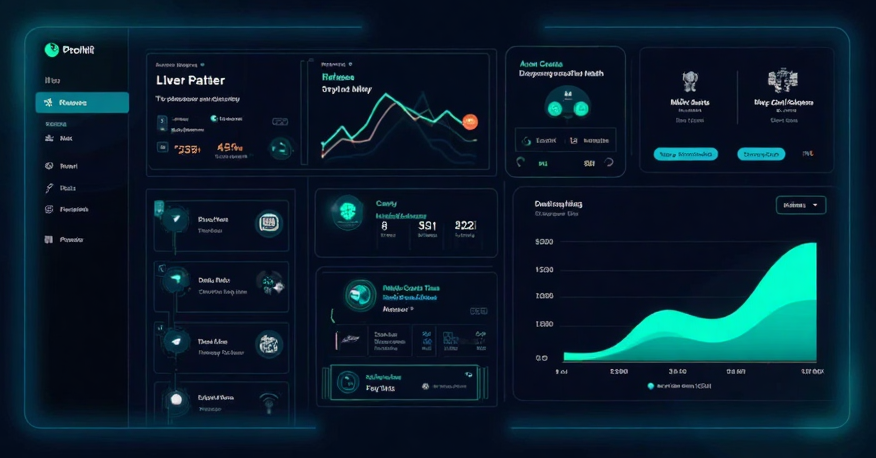 Projenti AI delivery dashboard illustration